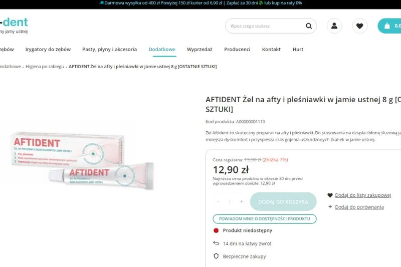 Pasta do zębów na afty - nasze TOP3, którą wybrać? 1